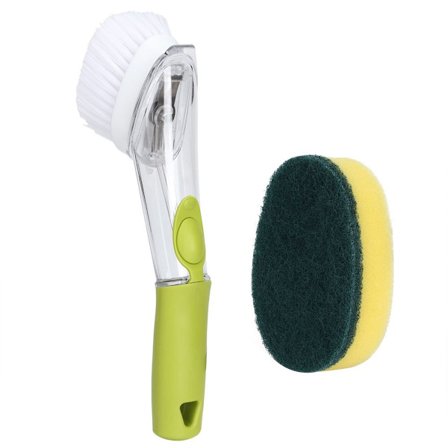 Multifunktionel langskaftet opvaskebørste, kopbørste, skål KLB