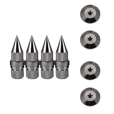 Anti-Shock Subwoofer Spike Fod til højttalerforstærker - Stødsikker Base Pad