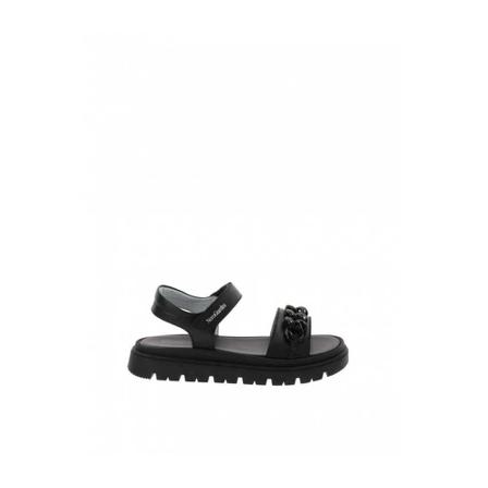 Nerogiardini, Children sandals in leather Czarny, Kobieta, Rozmiar: 37 EU