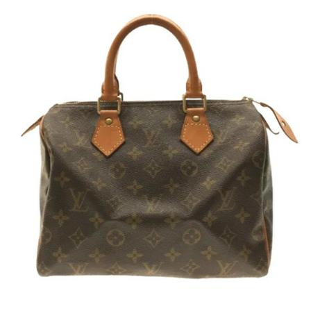 Louis Vuitton Vintage Pre-owned Speedy 25 Monogram Håndtaske Brun, Dame Vintage Tasker, Størrelse: ONE Size
