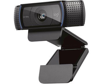 Logitech-HD Pro Webcam C920-Webkamera fra Logitech med super bildekvalitet-Computer accessories-Webkameraer