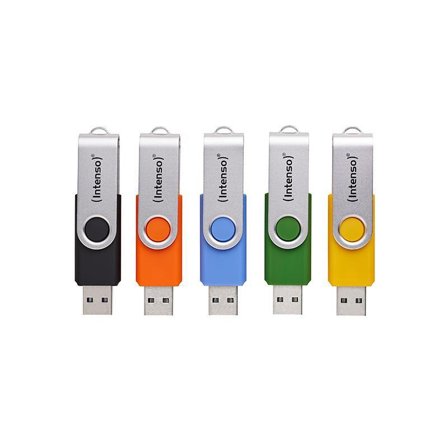 INTENSO 5 X Usb Flash Drive Office