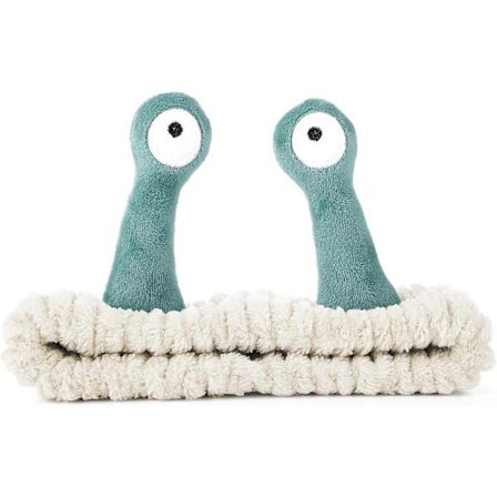 Ansigtsvask pandebånd Palme snegl spa pandebånd Makeup pandebånd Sødt tegneserie koralfløjl elastisk pandebånd til kvinder