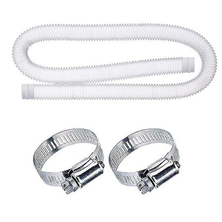 Uima-altaan suodattimen pumpun 1,5 m letku, metallikiinnitys, vaihto