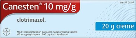 Canesten Creme 10 mg/g 20 g, Medicin & Pleje, Intimpleje, Skedesvamp