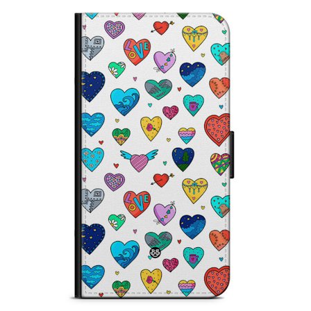 Bjornberry iPhone 14 Plus Fodral - Hjärtan