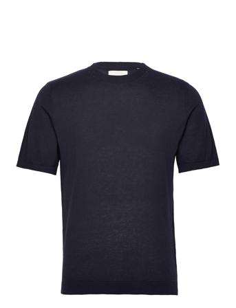Jprmarco Knit Crew Neck Ss Jack & J S Navy