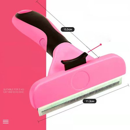 Särskild kam för husdjur automatisk kam för blekt hår specialkam