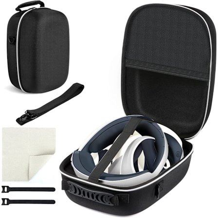 Kompatibel med Meta/Oculus Quest 2 Elite Ryggsekk Batteri Versjon Vr Øretelefoner og Oppbevaringspose Psvr Briller Bag Ps5