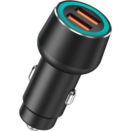 USB-biladapter til cigarettænder, hurtig opladning 100W, USB-billader til telefonstik