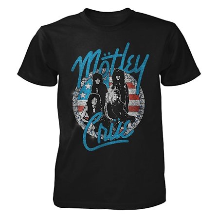 Motley Crue Vintage Nitter & Flag T-shirt