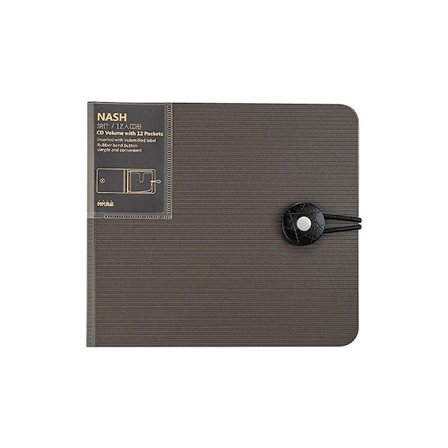 Gjennomsiktig Plast CD-koffert DVD Holder Lommebok Oppbevaringsveske