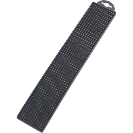 Smal Diskmatta 50,5*8*1cm Svart, Diskbänk, Mjuk Silikon (FMY)