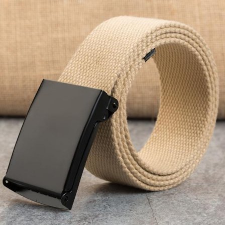 Lerretsbelter Taktisk belte KHAKI