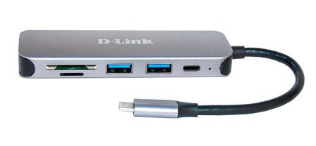 D-LINK DUB-2325 6-in-1 USB-C Hub mit HDMI/USB-PD/SD-Reader retail