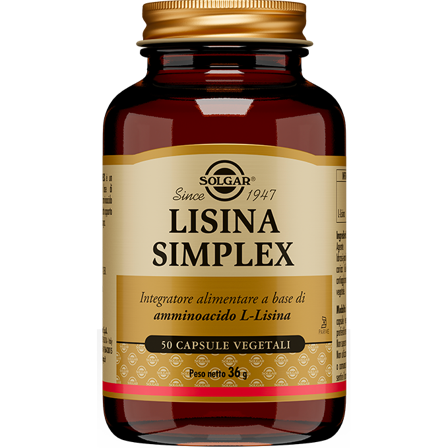 Lisina Simplex 50 Capsule Vegetali