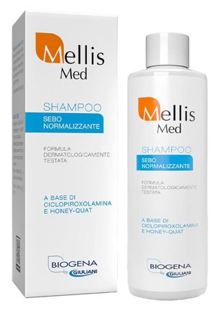 Mellis Med Shampoo Sebo-Normalizzante 125ml Cura del Capello