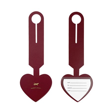 Resväska Bagage Hjärtmärke Enkel Väska Hänge Namn ID Adress Inbjudningsetikett Bagage Ryggsäck Taggar Resetillbehör