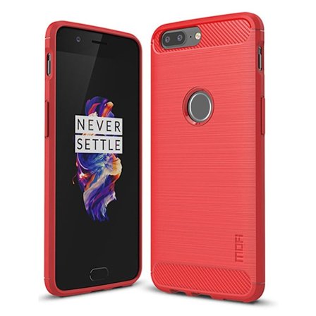 MoFi Carbon OnePlus 5T kotelot - Punainen