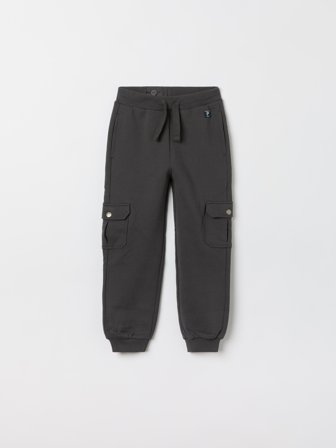 Polarn O. Pyret - Sweattrousers with cargo pockets - 86 - Childrenswear - grey