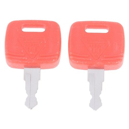 2 stk. for John Deere traktor tenningsnøkler Oem Re183935 Re43492 Re71557 (FMY)