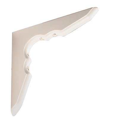 PN-BESLAG HYLLEKNEKT TRE HVIT 150X150MM