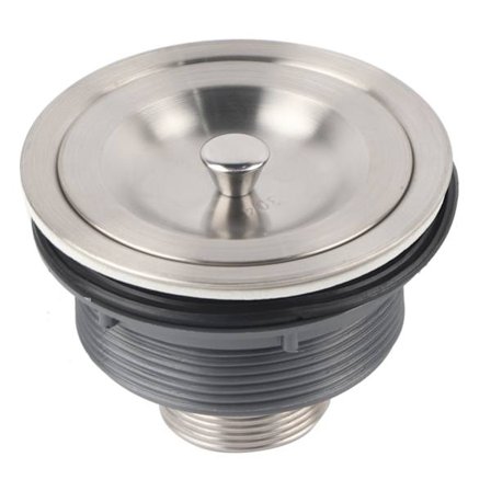 Rustfrit Stål Køkkenvask Dræn Tråd Afløbsfilter Afløbstilbehør