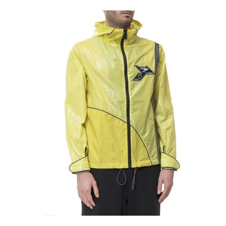 Marcelo Burlon Jacka gul, Herr, Herr, Storlek: XS