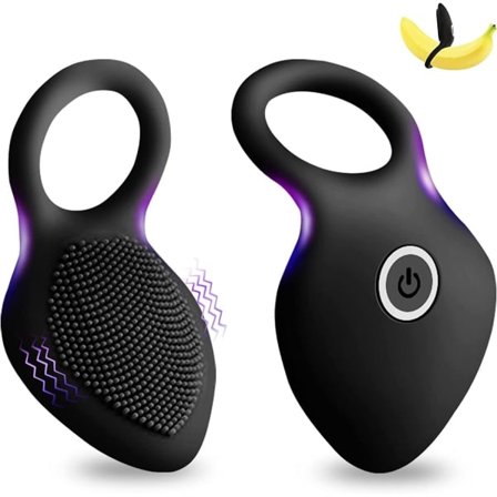 Vibrerande ring med 10 program, sexleksak för män och kvinnor, älskare, klitorisstimulator, klitoris