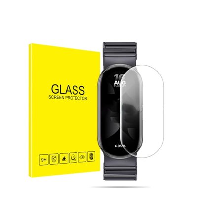 3D-böjt skärmskydd i mjukt material för Xiaomi Mi Band 9 - 2-pack