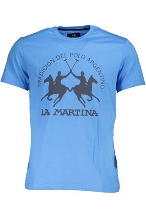 La Martina T-shirt Maniche Corte Uomo Blu