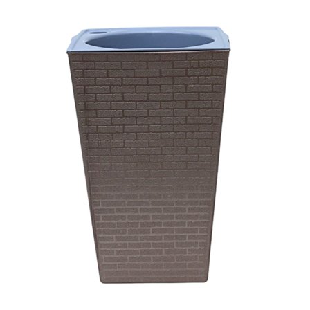 Korkea kukkaruukku kodin sisustukseen, automaattinen kastelu, sisä-/ulkokäyttöön, parvekelaatikko, koristeellinen puutarhanhoito ja kodin sisustus, 