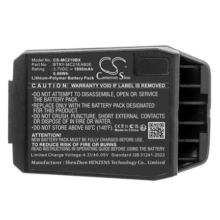 Batteri til stregkodescanner til Motorola MC21, MC2100, MC2180