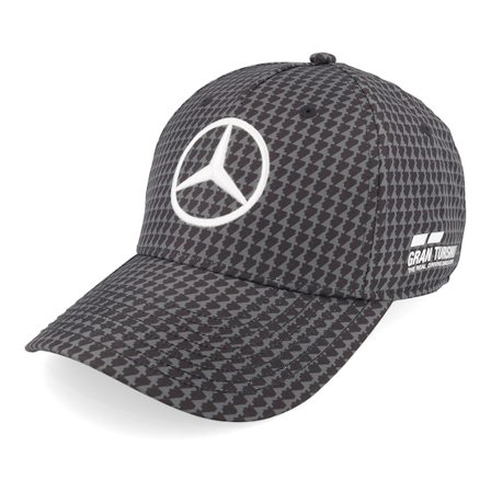 Kinder Formula One - Motor Schwarz adjustable Cap - Kinder Mercedes AMG F1 23 Hamilton Black Adjustable @ Hatstore