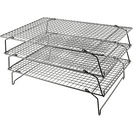 Kylgaller, kylgallertrådhylla i rostfritt stål