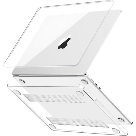 Coque Kompatibel med MacBook Air 13.6 Tommer M4 M3 M2 2025-2022 Udgivelse A3240 A3113 A2681, Beskyttelseshylster Hård Skal