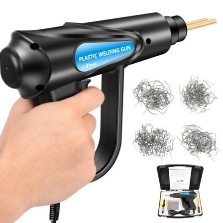 70W plast sveising maskin sveiser pistol varm stifte bil plast støtfanger reparasjon loddejern sett