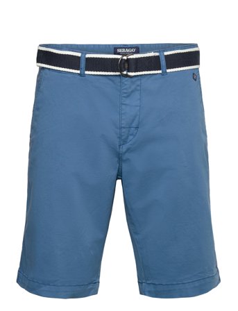 Sebago Dks Belted Bermuda Shorts - Blue - XL