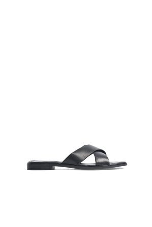 NA-KD Slip-Ons aus Leder - Lederschuhe - Schwarz - EU 41