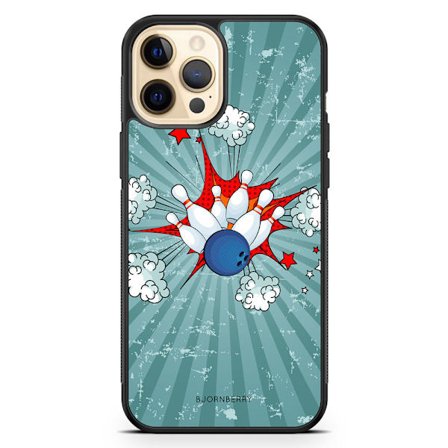 Bjornberry Hårdskal iPhone 12 Pro Max - Bowling Strike