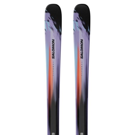 Salomon - All Mountain-Ski Unisex Stance Pro 86 - Violet Tulip / Nasturtium / Black