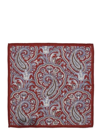 Pocket Square Burgundy Amanda Christensen