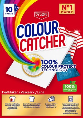 Dylon Colour Catcher Colour Protection Sheets 22 Ark, Tøj & Bolig, Husholdning, Tekstilpleje