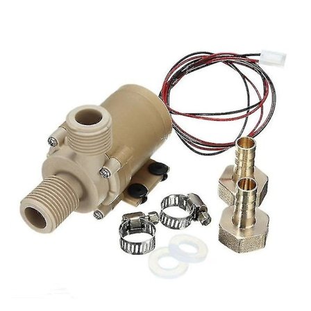 DC 12V/24V Solar Varmtvandscirkulationspumpe Børsteløs Motor Vandpumpe