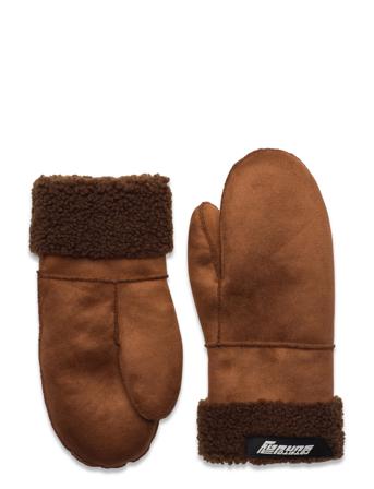 Glove Accessories Gloves Thumb Gloves Brun ROTATE Birger Christensen