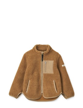 Liewood Nolan Pile Jacket - Brown - 80