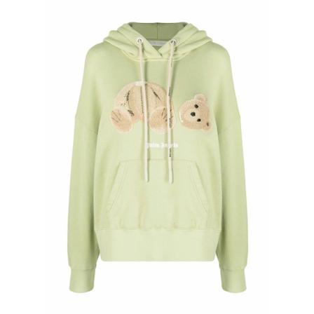 Palm Angels, Hoodies Zielony, Kobieta, Rozmiar: M