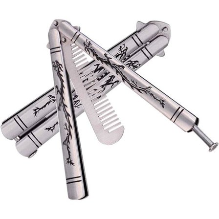 Dragon Totem sommerfugl-treningskniv i rustfritt stål