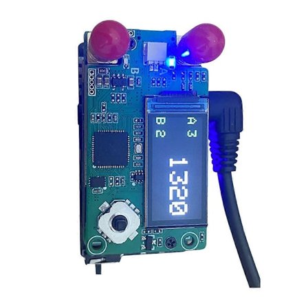 1.2/1.3Ghz Dubbel Antenn VRX Videomottagare Bredband 1080MHz till 1360MHz för Fatshark// Goggles V1 V2