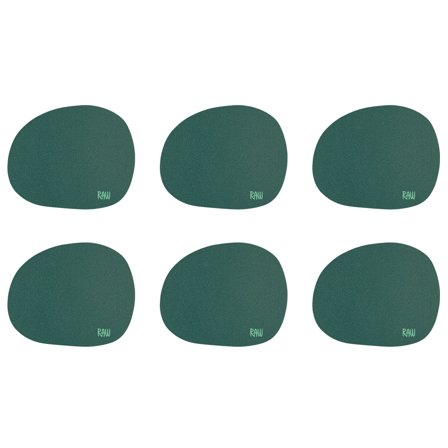 Aida RAW lasinalunen silikonia 6 kpl, dark green
